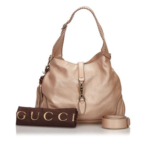 gucci brown hobo bag|gucci hobo bag with tassels.